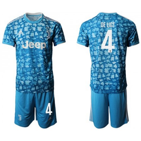 Billiga Fotbollströjor Juventus De Ligt 4 Barn Tredje tröja 2019/20 Kortärmad